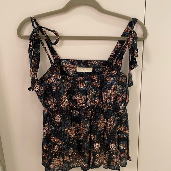 Ulla Johnson Syma Top in Twilight - Picture 3 of 5